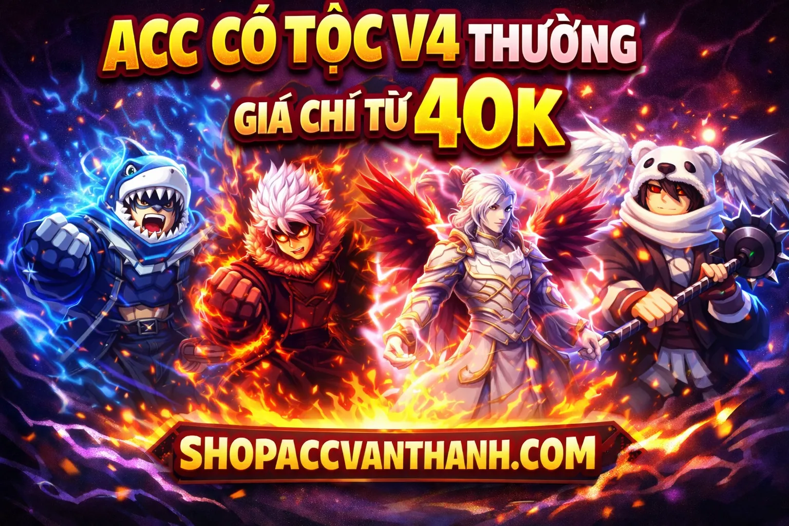 TỘC THƯỜNG GIÁ TỪ 40K