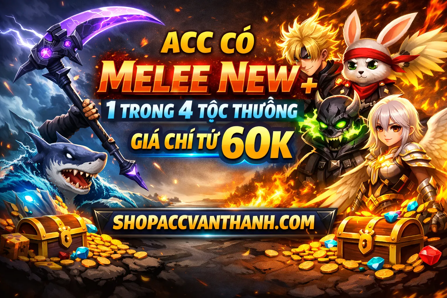 Thêm 1 trong 4 tộc thường